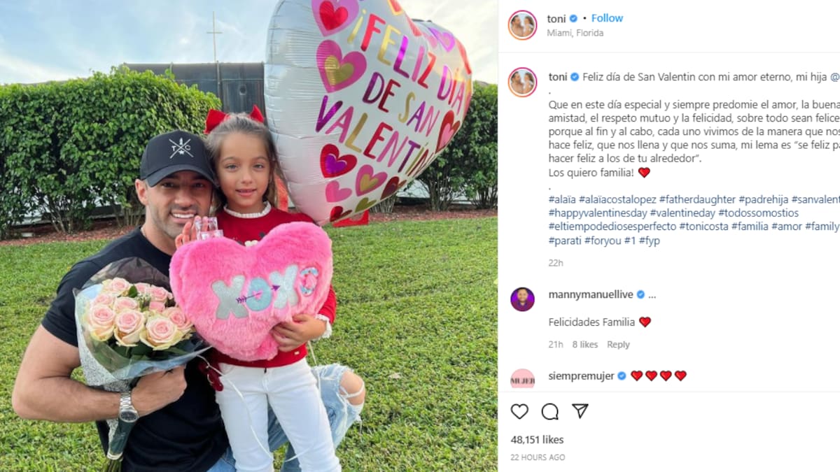 Toni Costa demuestra todo el amor que siente por Alaïa de esta manera