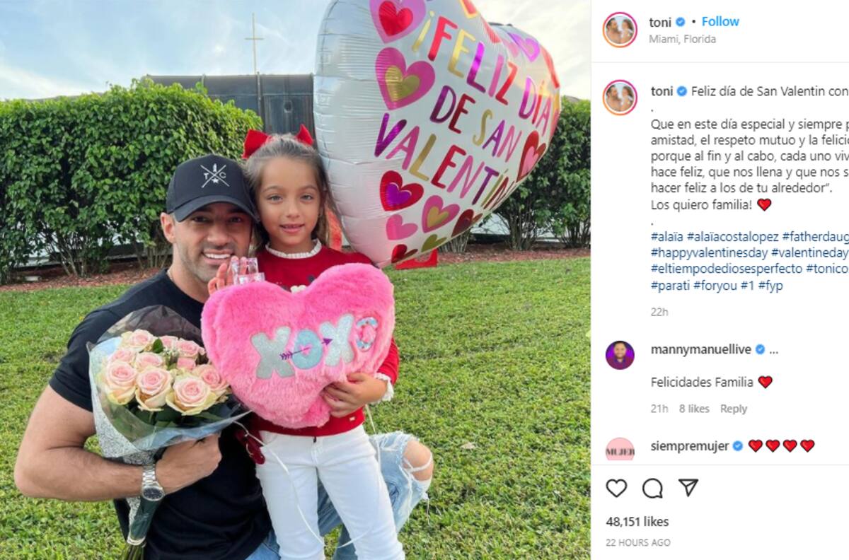 Toni Costa demuestra todo el amor que siente por Alaïa de esta manera