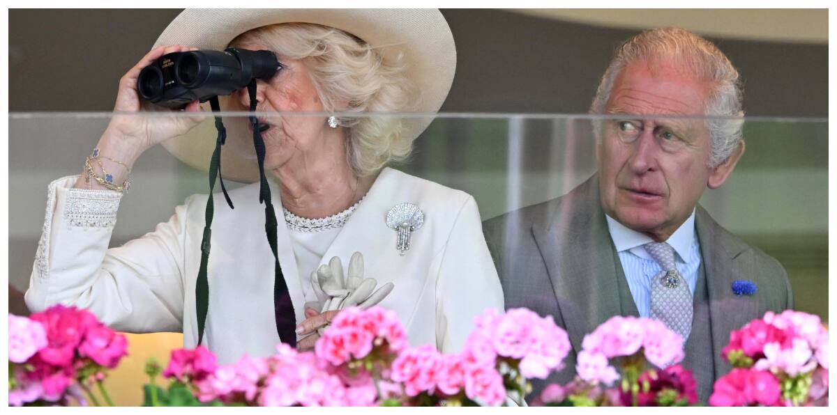 La reina Camila asistió al Ascot Royal con un diseño de Dior que no pasó inadvertido.