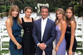 Así han crecido las hijas de Sylvester Stallone y Jennifer Flavin