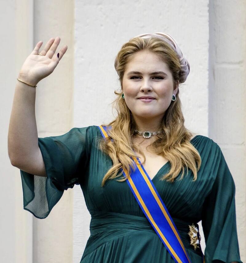 "Echo de menos mi vida normal", dijo la princesa Amalia en su conversación con la prensa tras terminar su primera gira oficial. - Créditos: Instagram