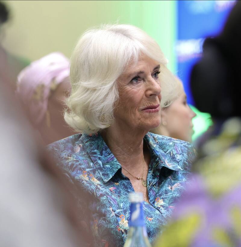 La reina consorte viajó a India en medio de la crisis política y económica que atraviesa Inglaterra. - Créditos: Instagram