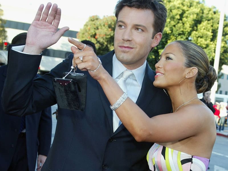 Ben Affleck y Jennifer López hace 20 años. - Créditos: Instagram
