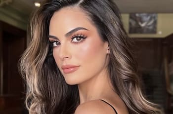 Ex Miss Universo mexicana protagoniza sugerente sesión de fotos a días de tener a su segundo bebé