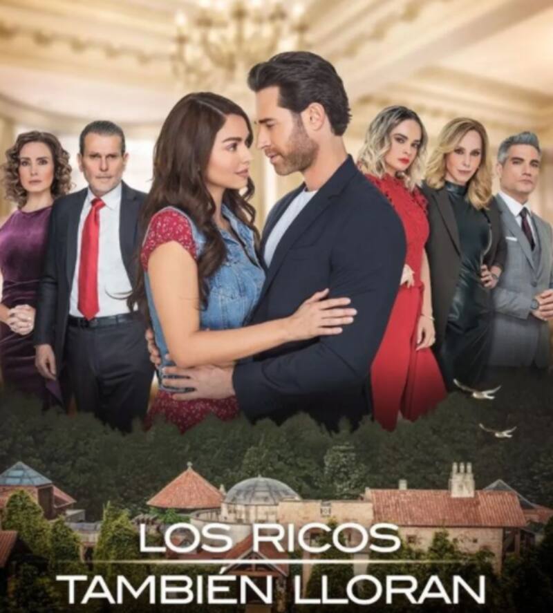 'Los ricos también lloran' con alto raiting - Créditos: Instagram