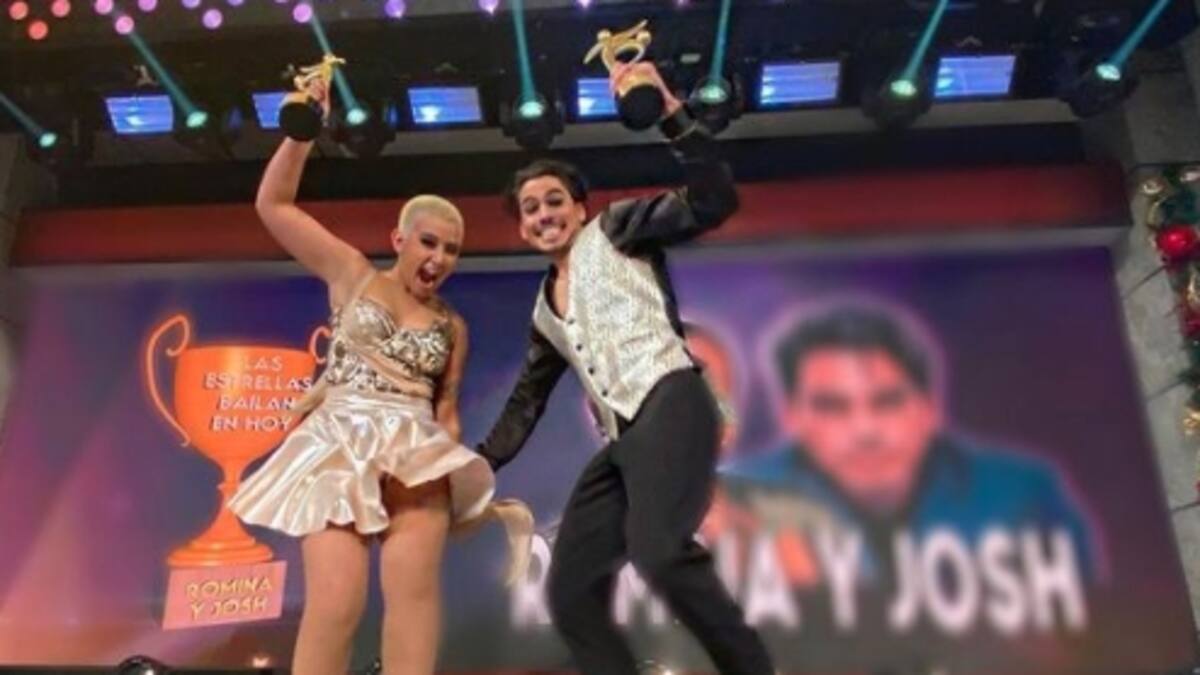 Romina Marcos y Josh se llevan la corona en 'Las estrellas bailan en Hoy'