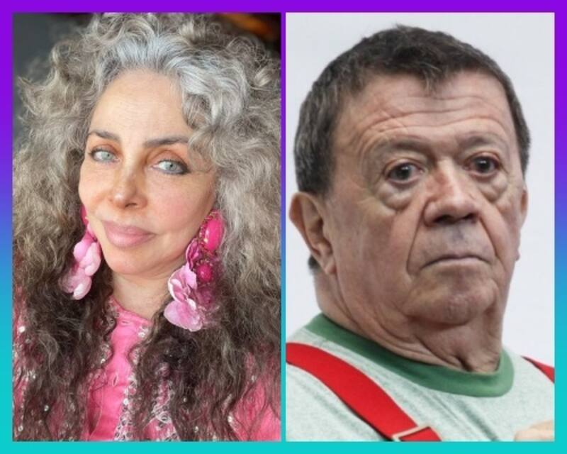 Se viraliza foto de Verónica Castro y Chabelo - Créditos: Especial