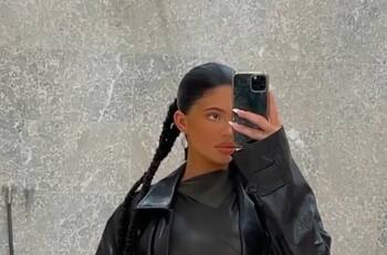 Kylie Jenner se muestra feliz en su baby shower para recibir a su segundo bebé