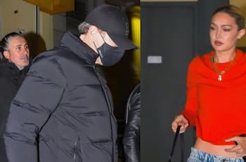 Leonardo DiCaprio y Gigi Hadid no logran escabullirse y son sorprendidos en romántica cena en NY