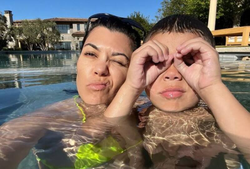 Kourtney Kardashian tiene una extraña manera de recordar a su hijo Reign - Créditos: Instagram