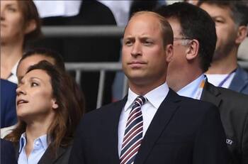 El príncipe William celebró la victoria de la selección femenil inglesa de fútbol