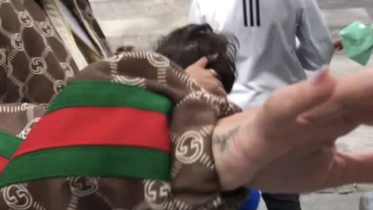 La inesperada reacción de Antonela Rocuzzo, esposa de Messi, cuando un fan quiso grabar a sus hijos
