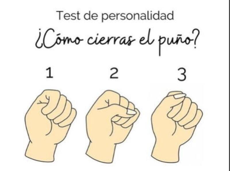 La forma en que cierras tu puño habla de tu personalidad - Créditos: Libero