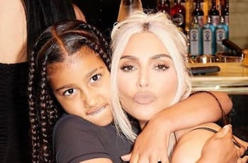 Kim Kardashian le contó a su hija North West cómo fue concebida