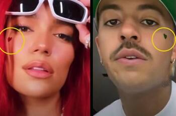 Karol G y Feid aparecen con el mismo tatuaje y los fans reviven rumores de romance