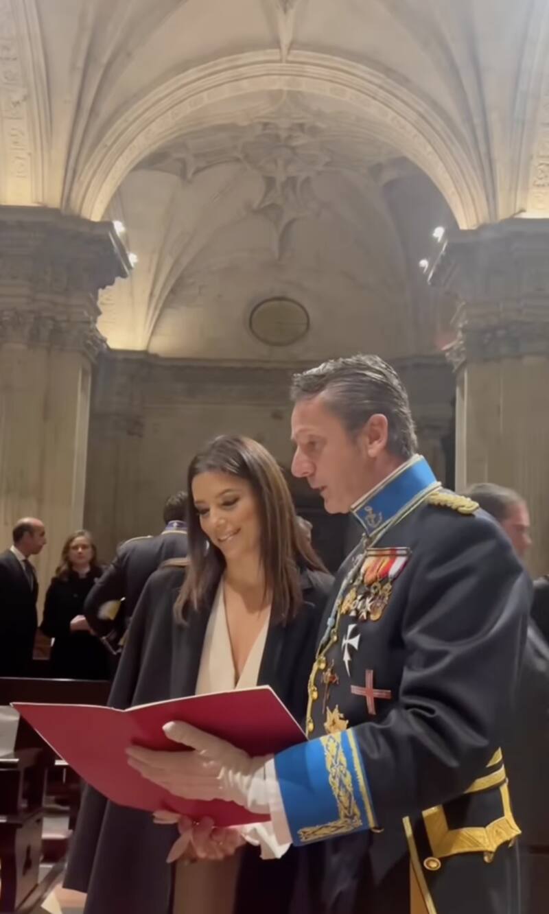 Eva Longoria recibe distinción de la nobleza española - Créditos: Instagram