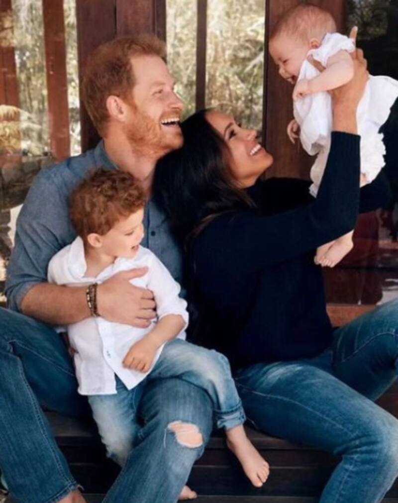 Archie y Lilibet no serán Altezas Reales - Créditos: TWITTER