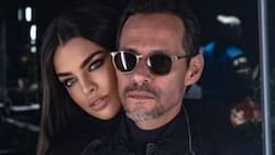 Las horas previas a su boda Marc Anthony y Nadia Ferreira tuvieron un encuentro muy especial