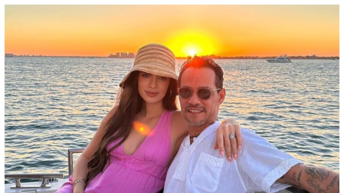 El pasado 14 de febrero Nadia Ferreira y Marc Anthony comunicaron que serían padres.