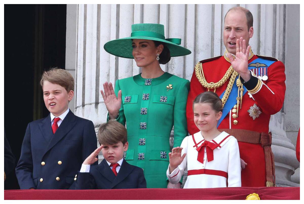 El Príncipe Louis volvió a llamar la atención con sus gestos en el balcón de Buckingham.