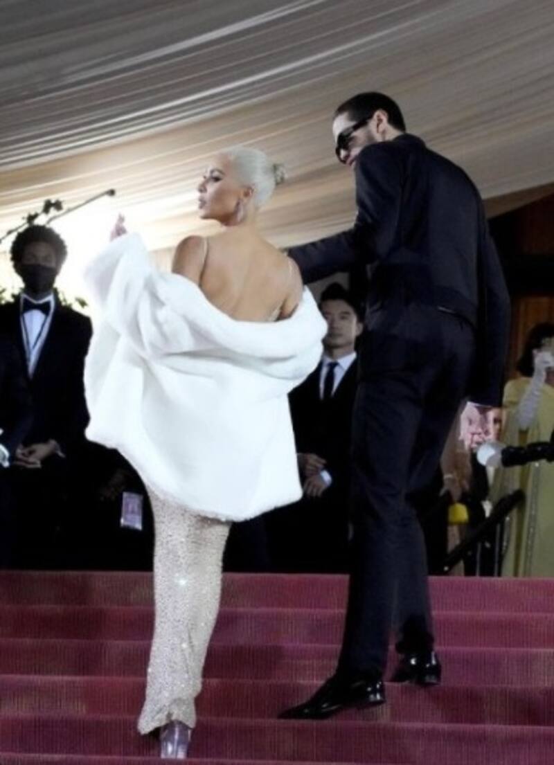 Kim Kardashian y Pete Davidson ahora serán gemelos de cabello - Créditos: Instagram