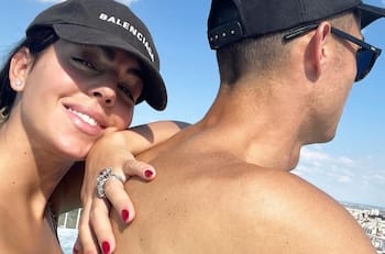 Lo que le dijo Georgina Rodríguez a Cristiano Ronaldo en el momento más difícil de su carrera