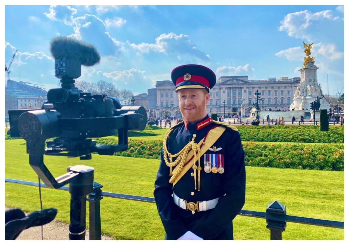 Rhys Whittock, el doble del príncipe Harry.