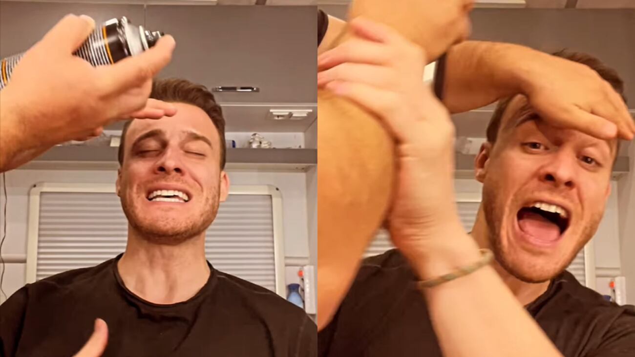 Kerem Bürsin cantando al ritmo de Red Hot Chili Peppers