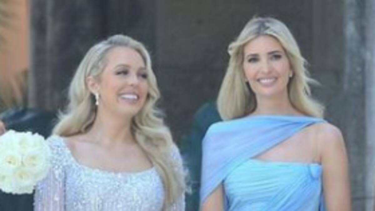 La ostentosa boda de la hija de Donald Trump con el millonario nigeriano-libanés