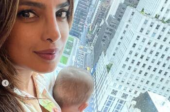 Priyanka Chopra comparte fotos inéditas del primer viaje de su bebé a Nueva York