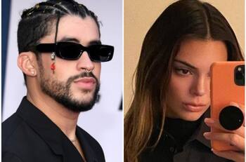 Kendall Jenner y Bad Bunny son captados en plan romántico durante una fiesta