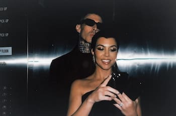 Kourtney Kardashian se convirtió en la protagonista insospechada del regreso de Blink-182