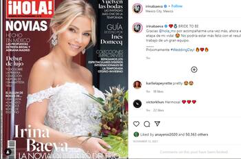 Ya hay fecha para la boda entre Gabriel Soto e Irina Baeva, la actriz lo revela
