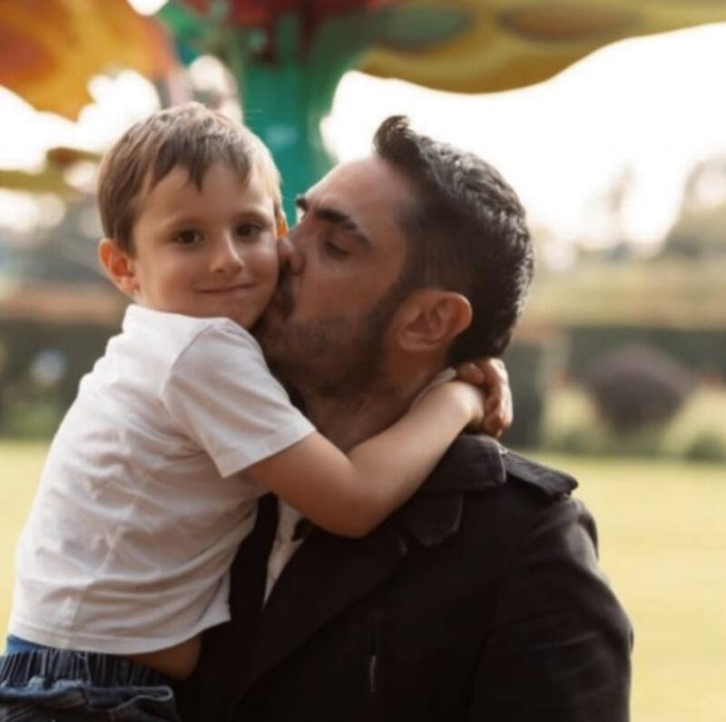 Lincoln Palomeque comparte en redes especial momento con su hijo Matías - Créditos: Instagram