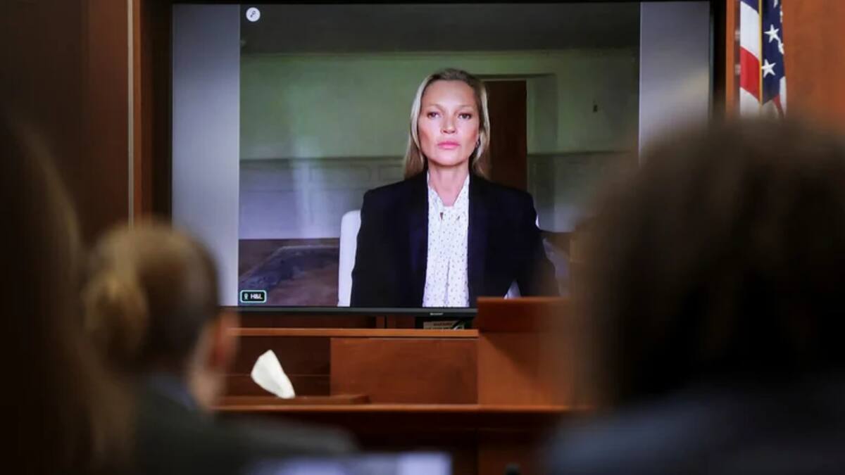 Kate Moss hace una importante declaración en el juicio de Johnny Depp y Amber Heard