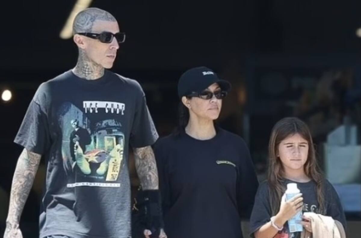 Travis Barker tiene una gran relación con Penélope, la hija de Kourtney Kardashian