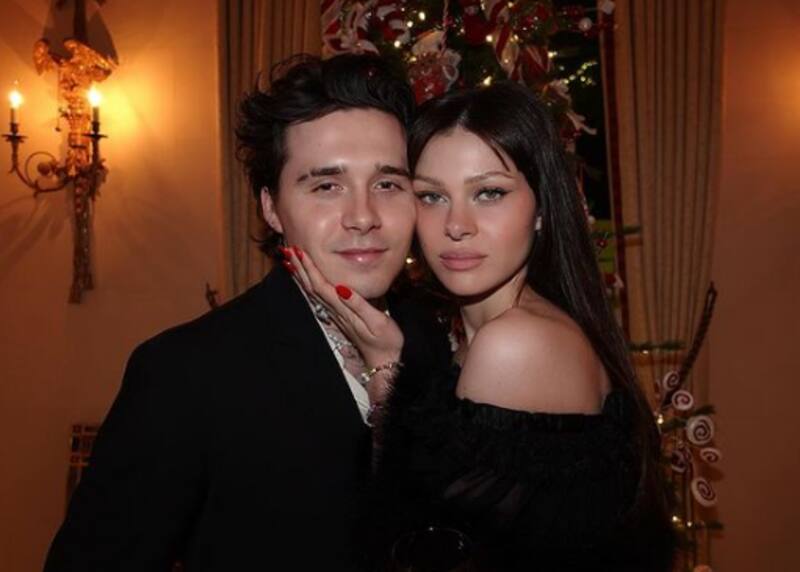 Brooklyn celebró su primera navidad lejos de la familia Beckham - Créditos: Instagram