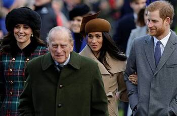 Meghan Markle estaba fascinada en su primera Navidad con la familia real