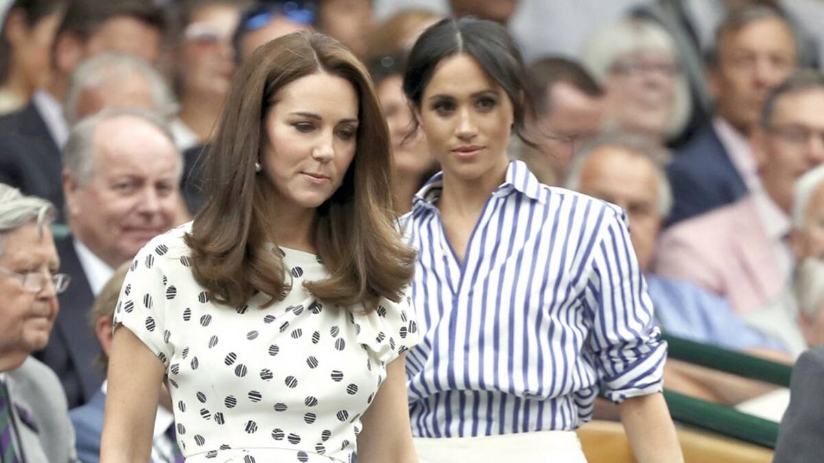 La irreconciliable distancia entre Kate Middleton y Meghan Markle