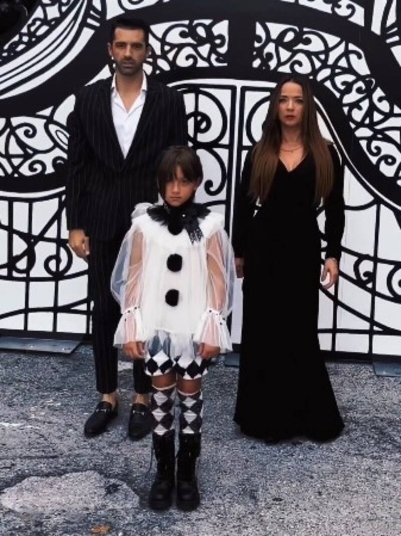 Alaïa, Adamari y Toni Costa se juntan para ejecutar sensacional coreografía de Merlina Una fiesta como pocas tuvo Alaïa - Créditos: Instagram