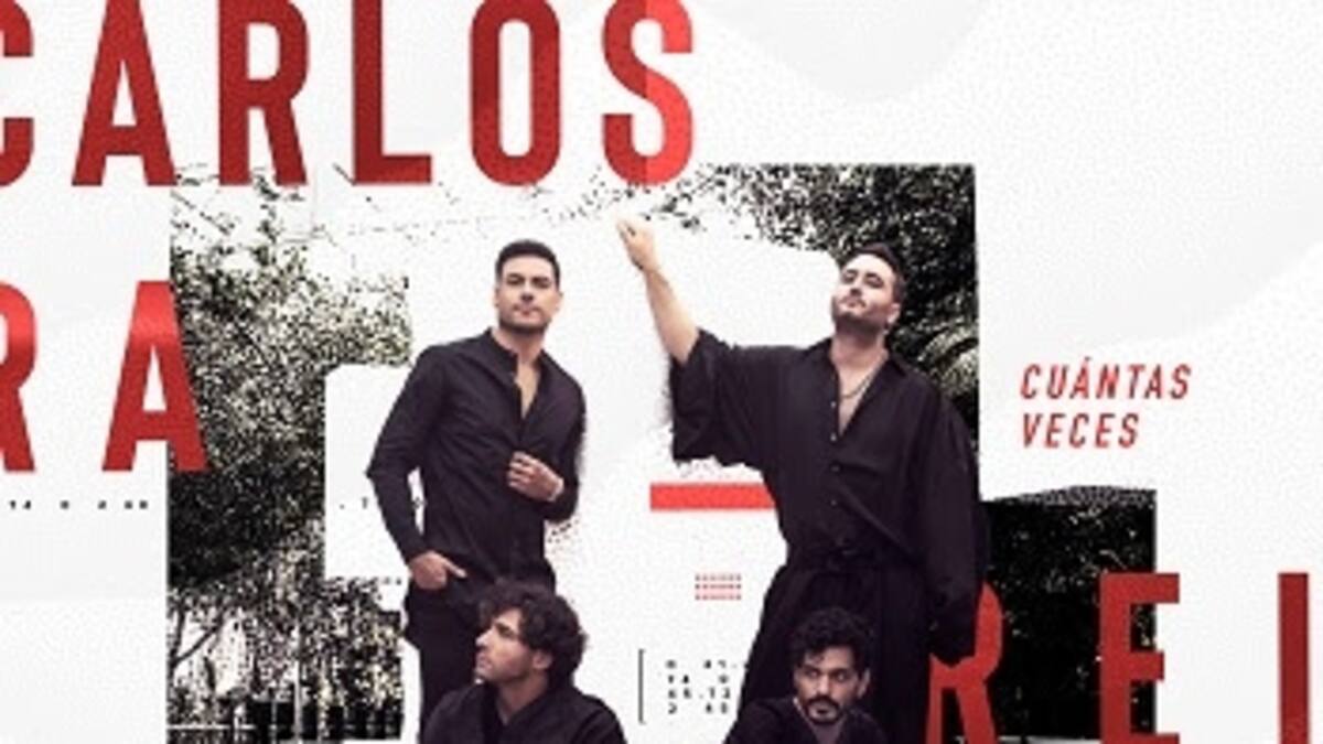 Carlos Rivera y Reik se ponen románticos para cantar 'Cuántas veces'