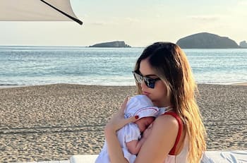 Ex Miss Universo mexicana le pondrá ropa amarilla a su hijo cuando deje el hospital por una razón