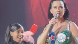 North West sube al escenario durante concierto de Katy Perry y le roba el show