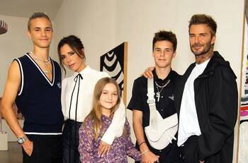 Un integrante de la familia Beckham se encuentra con el corazón roto