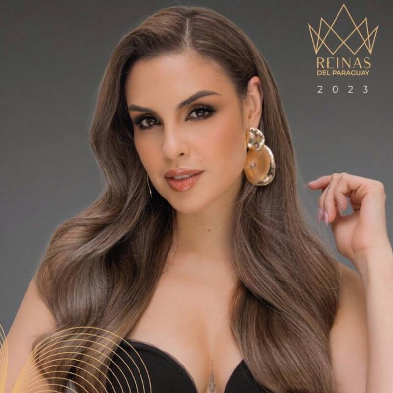 Candidata a Miss Universo Paraguay 2023.