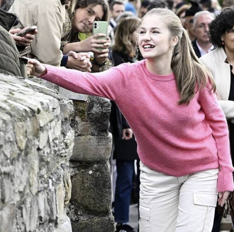 Princesa Leonor escandaliza al mostrar un discreto piercing - Créditos: Revista Hola