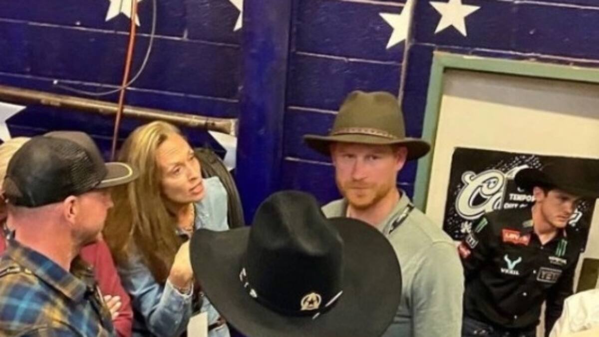 El príncipe Harry acudió a un rodeo a pesar del activismo que realiza Meghan a favor de los animales