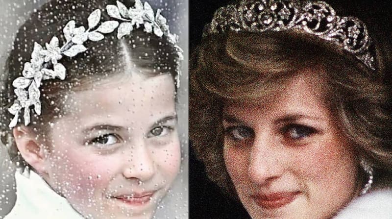 La teoría que afirma que la princesa Charlotte es la reencarnación de Lady Di - Créditos: Instagram