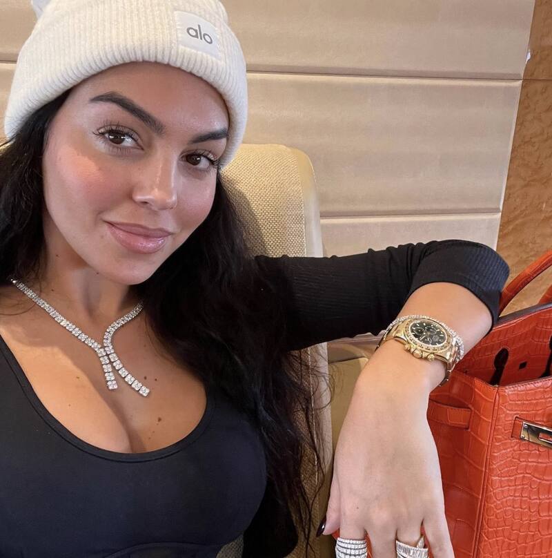 Georgina Rodríguez arribó a Arabia Saudita - Créditos: Instagram