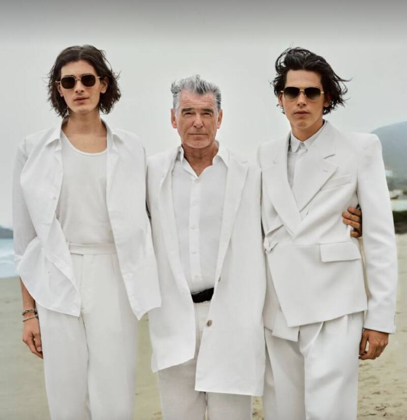 Así lucen actualmente los hijos de Pierce Brosnan y fans aseguran que son más guapos que su papá - Créditos: Instagram